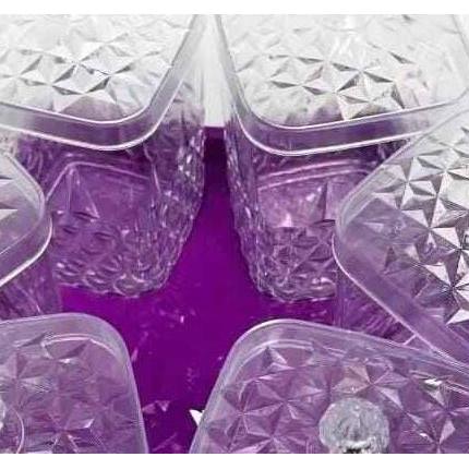 Toples Calista Blimbing Set Off 5Pcs / Toples Kristal Kue Kacang Set Rak 