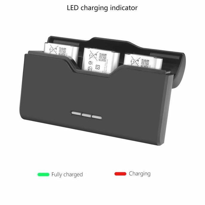 Charger Baterai Kamera NP-BX1 3 Slot for Sony Cybershot HDR