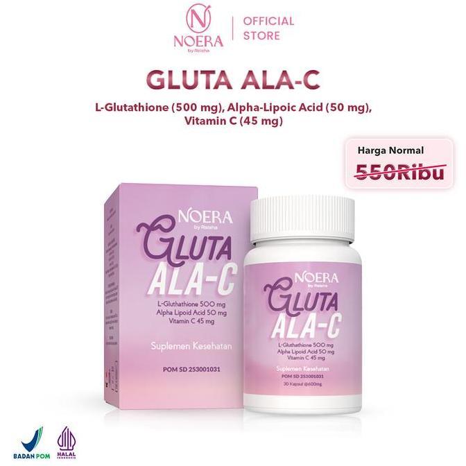 Bundling Glutha Brightening Core | Noera Gluta ALA-C & Noera Collagen Drink Improved Formula l Suple