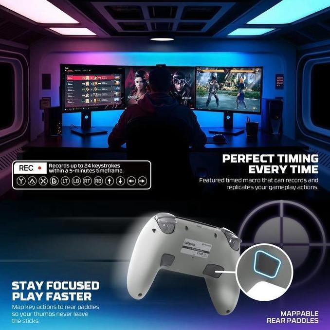 Fantech NOVA II WGP16 / WGP-16 Gamepad Wireless Hall Effect Analog & Trigger Wireless Bluetooth Joys