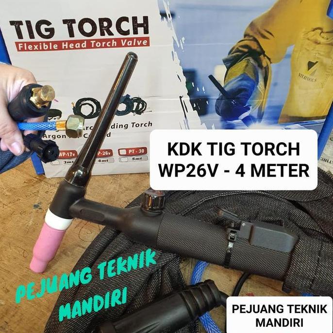 Miliki Stang Las Argon Wp26V - 4Meter / Stang Las Tig Argon Wp26 V Caldwell