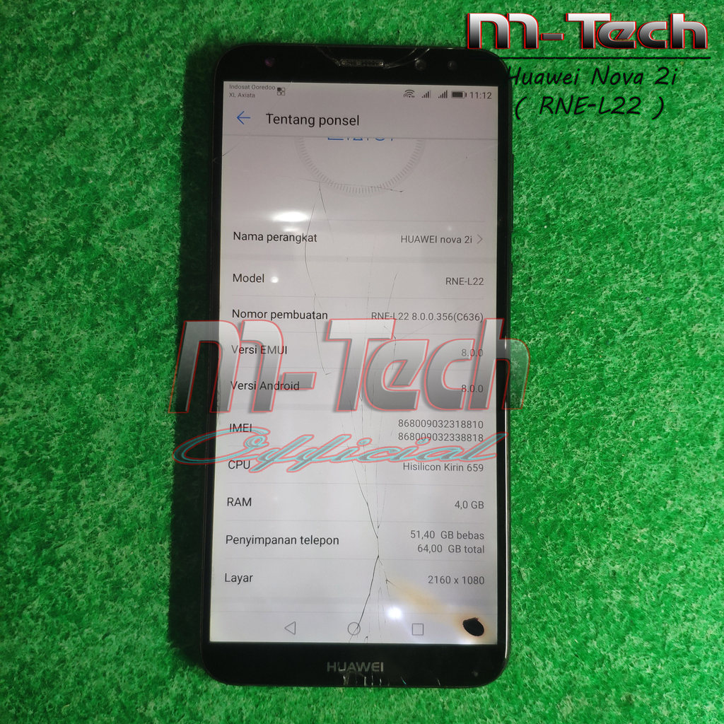 [5161] PCB Mesin Huawei Nova 2i (2017) original minus