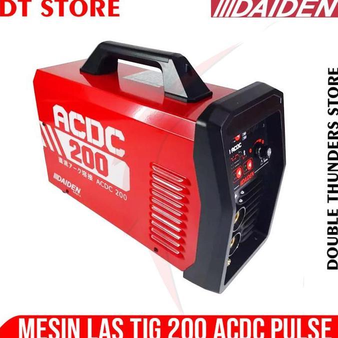 Diskon Daiden Tig 200 Acdc Pulse Mesin Travo Las Argon Stainless Aluminium Welding Inverter Ac/Dc Ti