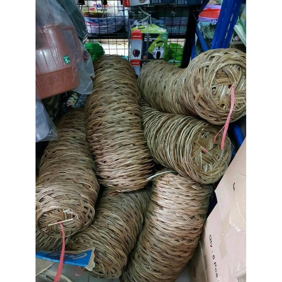 PIRING ROTAN ANYAM ( 1 lusin ) TS