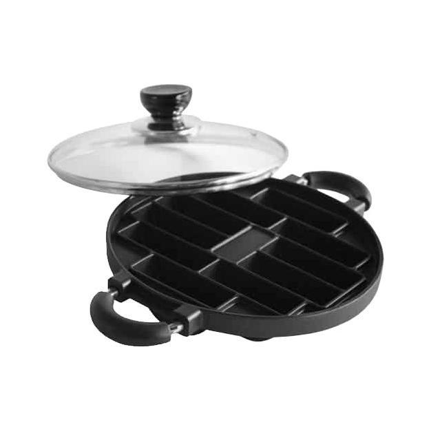 Cetakan Kue Pukis 10 Lubang Teflon / Cetakan Kue Teflon Pukis Pancong 10 Lubang Tutup Kaca