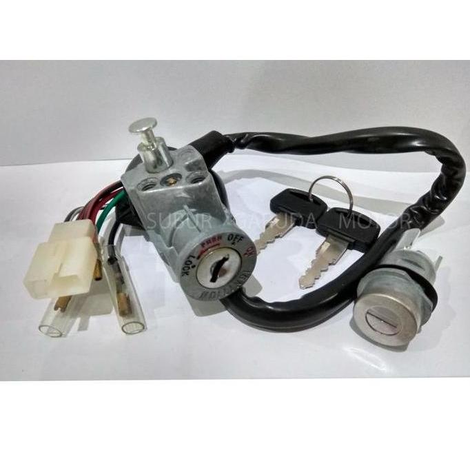 Kunci Kontak Grand Astrea Legenda Set Dengan Jok Merk Aspira Otoparts Asli