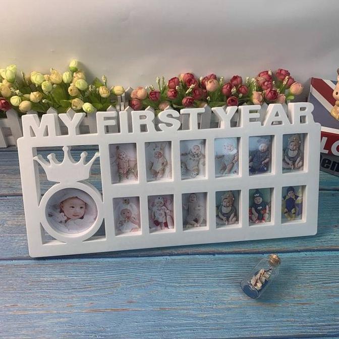 Pigura Foto Memories Bingkai Dekorasi Home 10 Slot Ukuran 3R 4R Frame Figura Dinding HC