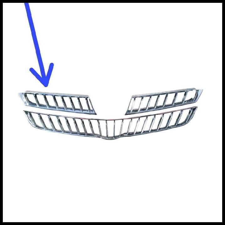 TERBARU LIST CHROME GRILL BUMPER DEPAN BAGIAN ATAS KANAN TOYOTA AVANZA XENIA OLD 