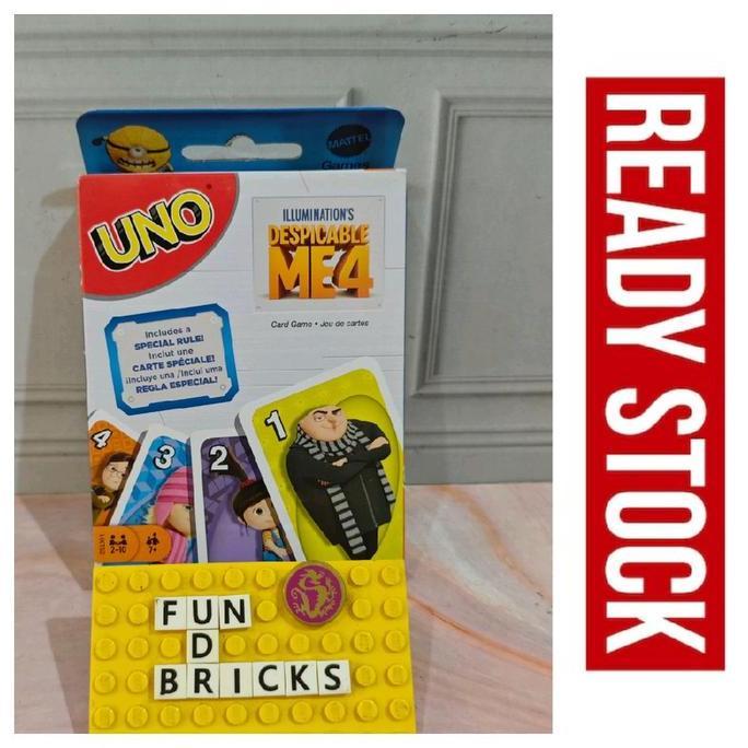 UNO Minions Despicable Me 4 Permainan Kartu