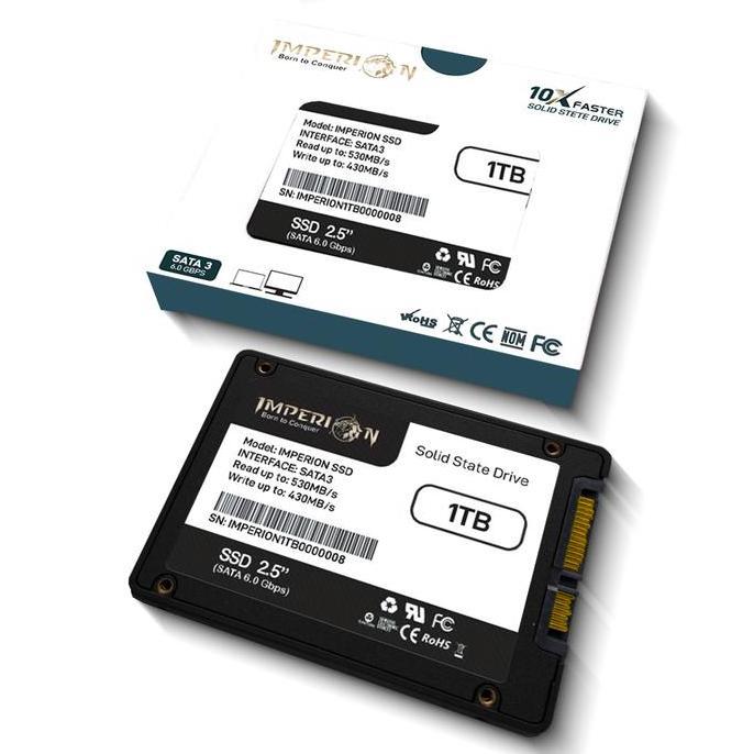 SSD IMPERION 1TB SATA III 2.5" 6GB/S GARANSI RESMI - SSD 1TB