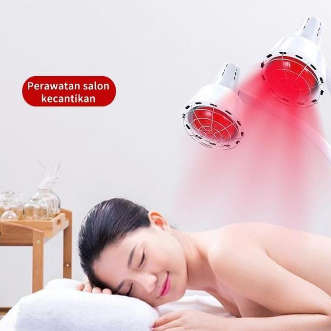 si_baybaystore - 2in1 physiotherapy / lampu facial led alat kecantikan klinik yang fleksibel tidak m