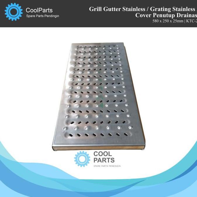 Grill Gutter Stainless/ Grating Stainless / Cover Penutup Drainase