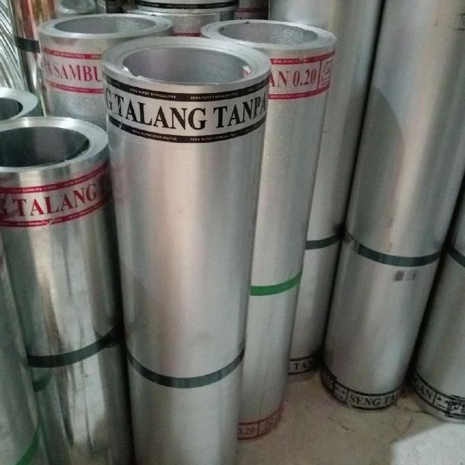 Ready Seng talang galvalum/Seng plat galvalum 60cm-03 per meter