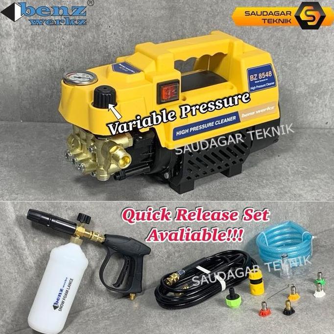 Ready Jet Cleaner Benz BZ-8548 Mesin Steam Cuci Mobil Motor AC High Pressure Benz Werkz BZ8548 Upgra