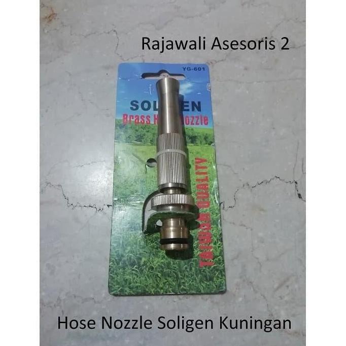 Ready Hose Nozzle / Brass Hose Nozzle / Kepala Semprotan Putar Kuningan