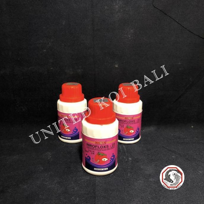 BOSTER INROFLOXS INROFLOX INROFLOK - 25 OBAT ANTIBIOTIK KOI