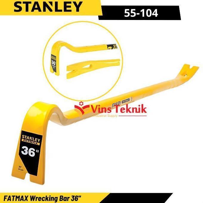 STANLEY FATMAX 55-104 Wrecking Bar Linggis Congkel Heavy Duty