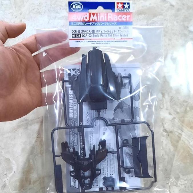 Tamiya 95431 DCR-02 Body Part Set Gun Metal