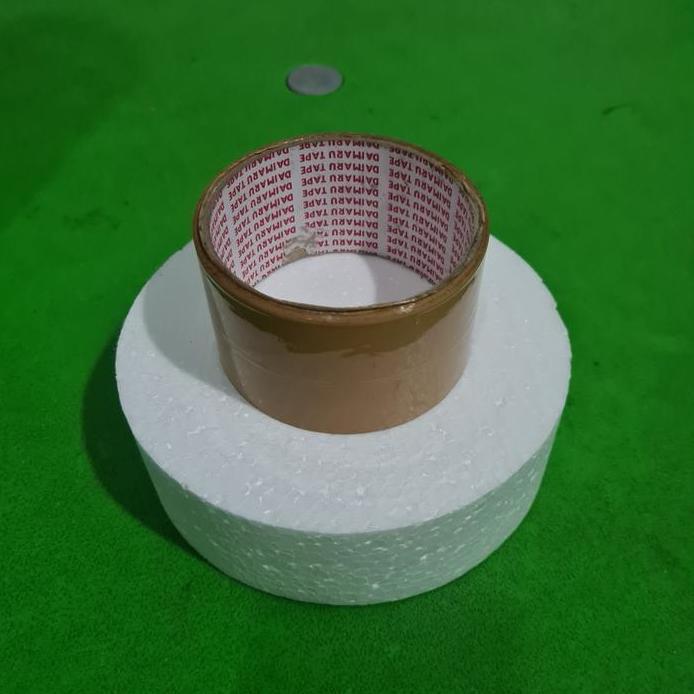 D18x1cm Gabus Styrofoam Bulat Dummy Cake