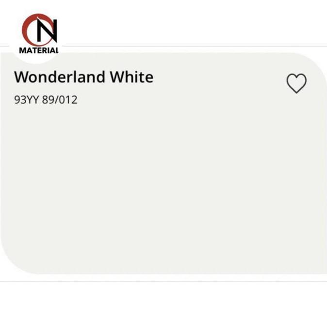 Miliki Cat Dulux 25Kg / 20L Wonderland White 93Yy 89/012