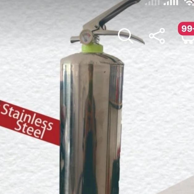 Tabung apar kosong kosongan tanpa isi