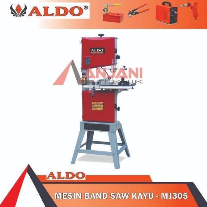 TERBARU - ALDO MJ305 MESIN GERGAJI POTONG UKIR 12INCH BANDSAW BAND SAW 12 INCH