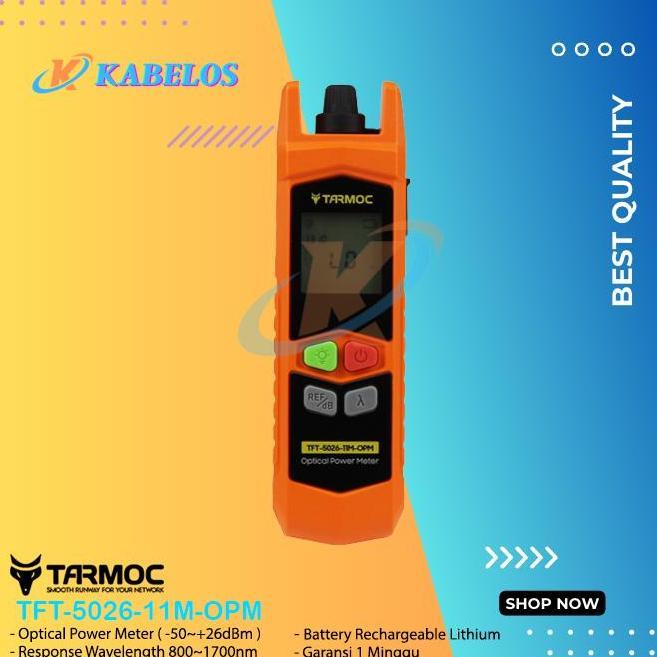Tarmoc TFT-5026-11M-OPM Optical Power Meter 800~1700nm, OPM -50~+26dBm