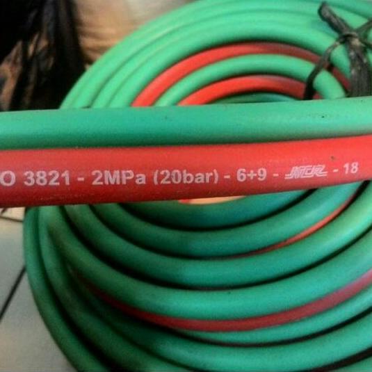 Spesial Selang Double Ncr Selang Las Double Per 5 Meter