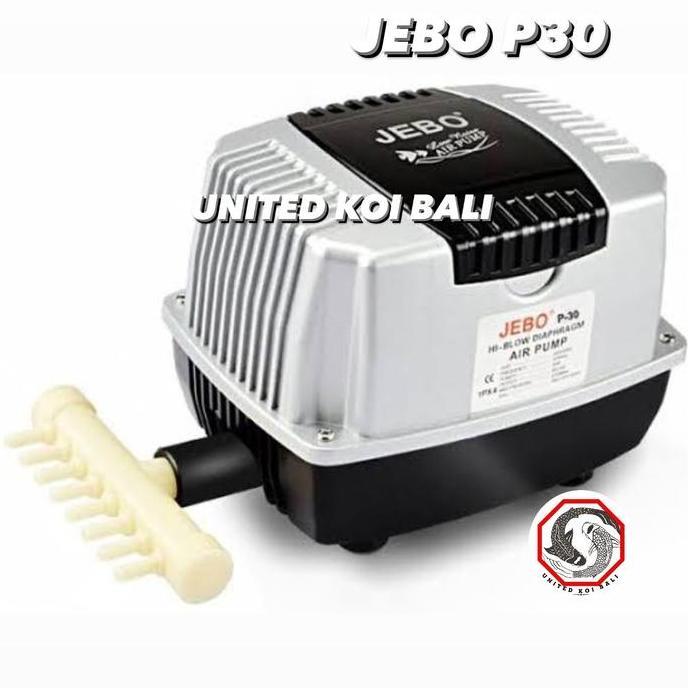 JEBO P30 JEBO P-30 POMPA UDARA AERATOR HI FLOW AIR PUMP BLOWER