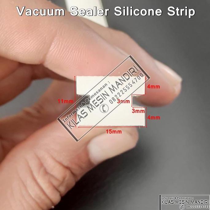 HVC-260 DZ-260 Silicone Strip Vacuum Sealer karet silikon mesin vakum