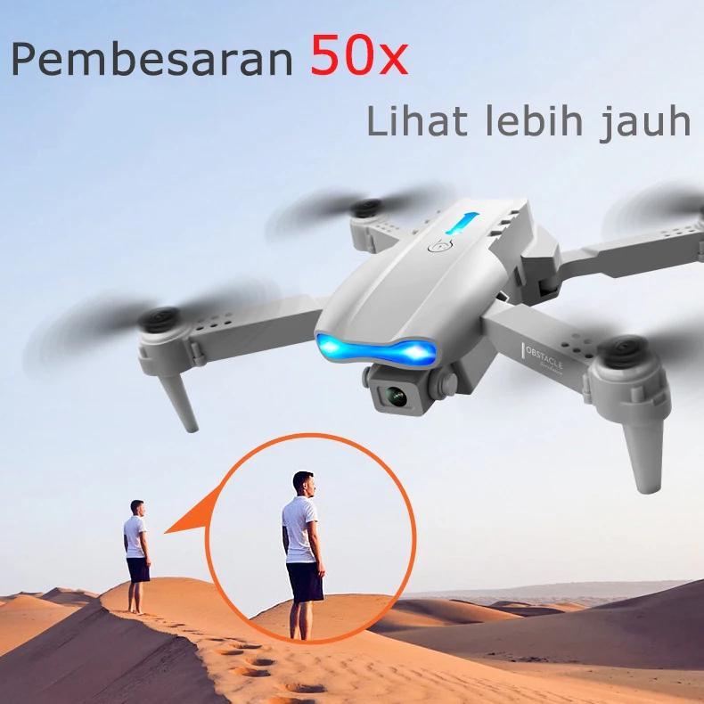[Cod]Drone Kamera Rc Drone E99 Pro/ E88 Pro K3 Dengan Kamera Hd Drone Drone Kamera Jarak Jauh Wifi