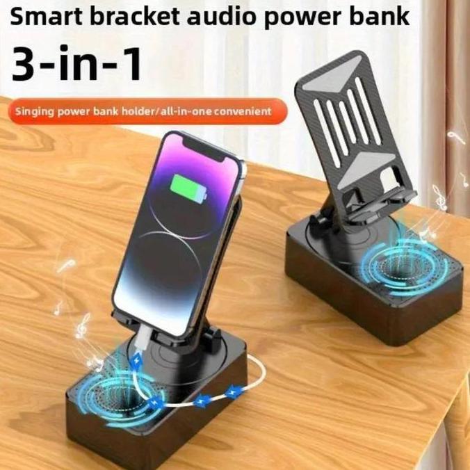 komarudak - beli speaker dapat kabel data 3-in-1 gratis.- 5000mah baterai tahan 40 jam dudukan hp sp