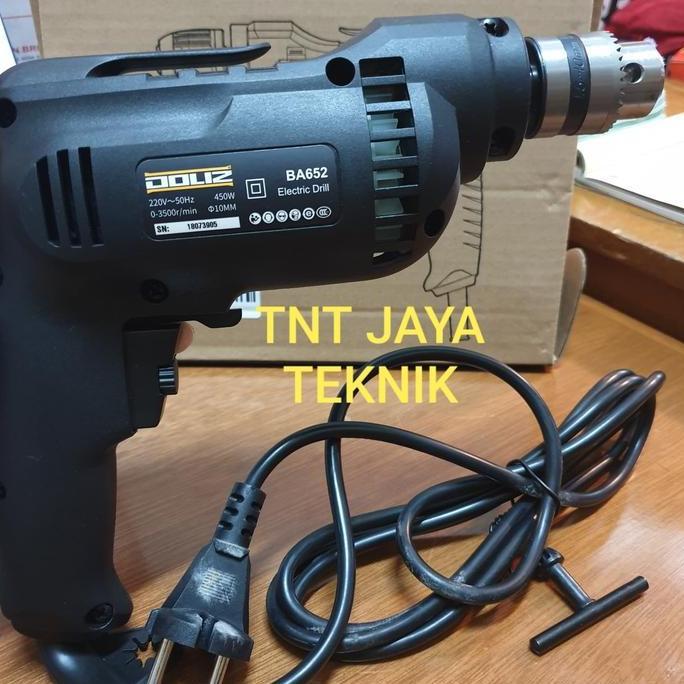 Diskon Mesin Bor Tangan Doliz Ba652 Bor Tangan Listrik 10 Mm Ba 652