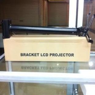 Bracket Projector Universal Bahan Besi Tebal Dilapis Cat Antikarat Panjang 80cm Bisa Menahan 7kg Coc