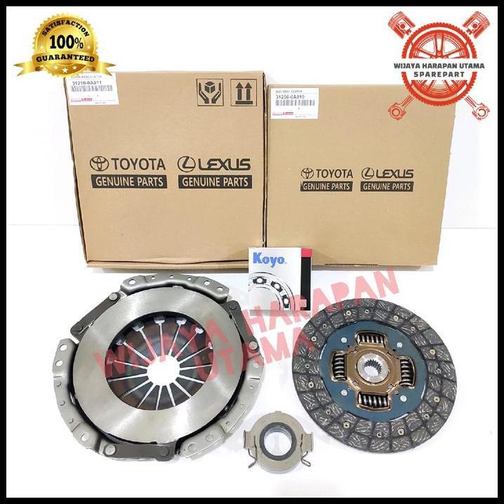 DISKON KOPLING FULL SET KAMPAS KOPLING SET NEW YARIS VIOS GEN 2 3 ORIGINAL 