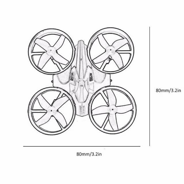 Drone Mini Bn301 2.4G Remote Kontrol 30M
