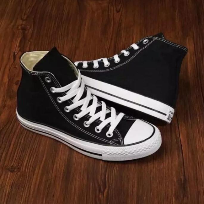 [Ready Size 21-43] Sepatu Seragam Anak Sekolah sd Hitam Allstar High  Sepatu Pria Wanita Sepatu  Con