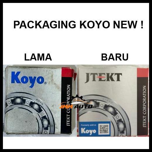 HOT DEAL BEARING KOYO 6206 ZZ TUTUP BESI LAHER BEARING 6206 KOYO JAPAN ORIGINAL 