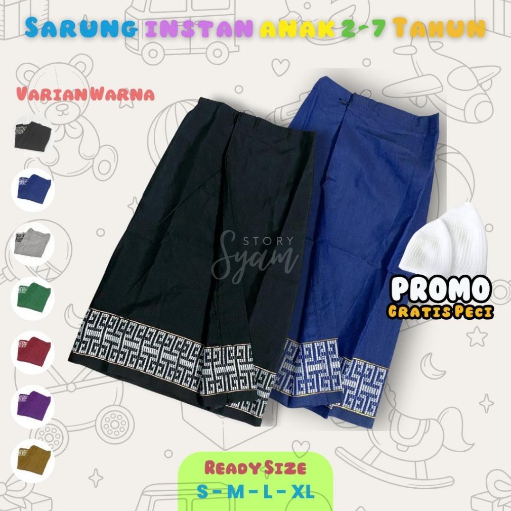 BEST SELLER Sarung Anak Instan Sarung Praktis Sunat Sarung Instan Motif Naga Berkualitas Variasi Ben