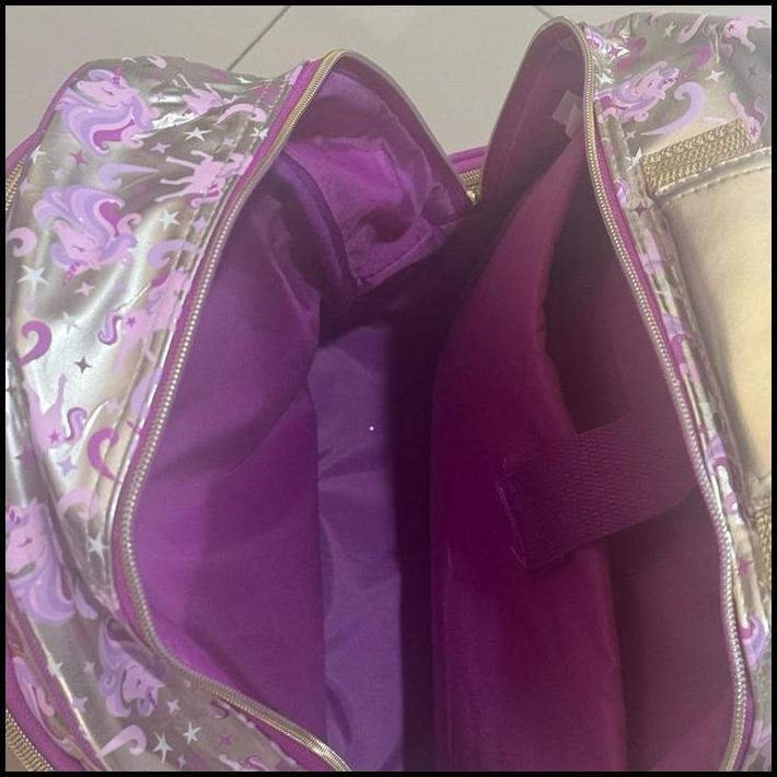 TERLARIS TAS SMIGGLE GOLD BACKPACK UNICORN PINK GOLD TAS RANSEL BESAR ORIGINAL 