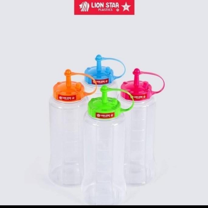 Botol Saos Lion Star Bistro 1L 1000ML | Botal Sambal Saus| Botol Kecap