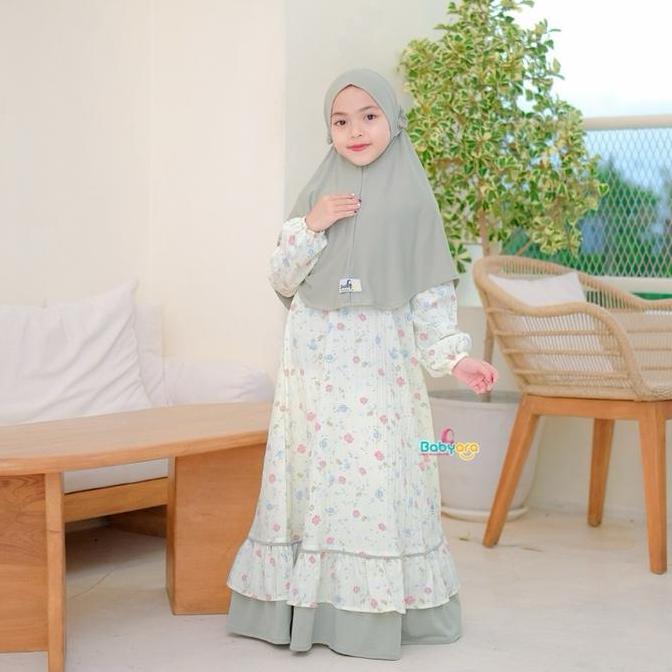 LIMITED EDITION  Gamis Raflesia/ Gamis Anak/ Gamis anak kekinian LIMITED EDITION 
