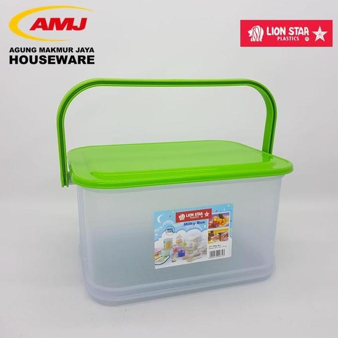 MILKY BOX KOTAK / TEMPAT PENYIMPANAN LION STAR