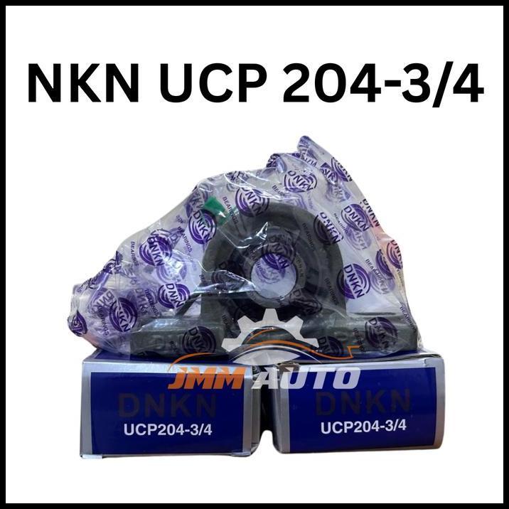 GRATIS ONGKIR BEARING NKN UCP 204-12 PILLOWBLOCK LAHER BEARING DUDUK 19MM NKN 
