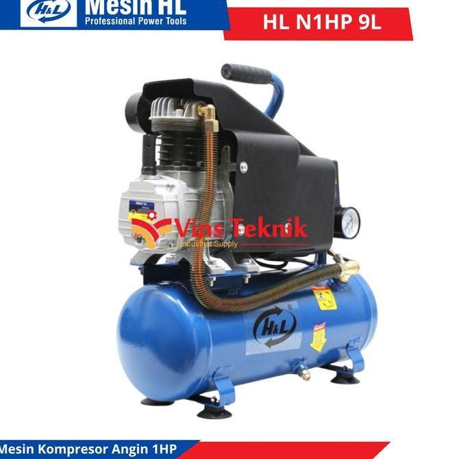 H&L HL N1HP 9L Mesin Kompresor Angin Compressor 1HP