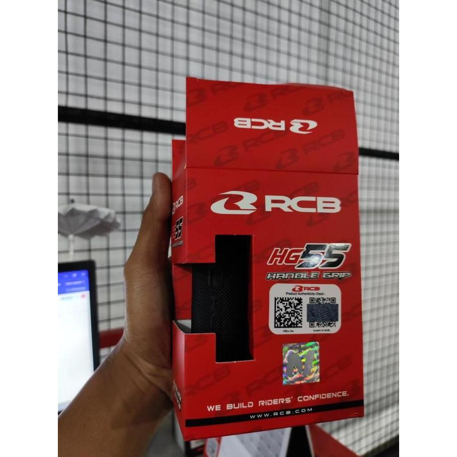 HANDGRIP RCB RACING BOY HG 55 HG 66 HG55 HG66 CALIBRE RUBBER ORIGINAL HANFAT HANDFAT HANDLE HENDEL G