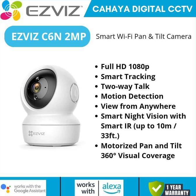 Ezviz C6N 2MP IP Wifi with Smart IR Night Vision