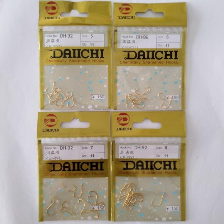 Avara - Mata Pancing Daichi Dh-92 Keiryu - Warna Gold - Racun Shopee