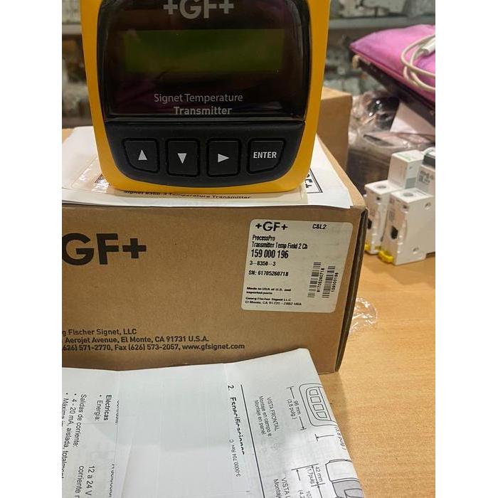 GEORGE FISHER +GF+SIGNET 3-8350-3 TEMPERATURE TRANSMITTER FIELD 2C