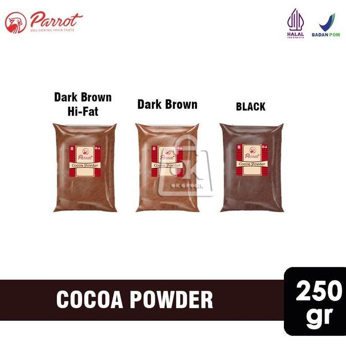 Coklat Bubuk Parrot / Parrot Cocoa Powder ( 250gr )